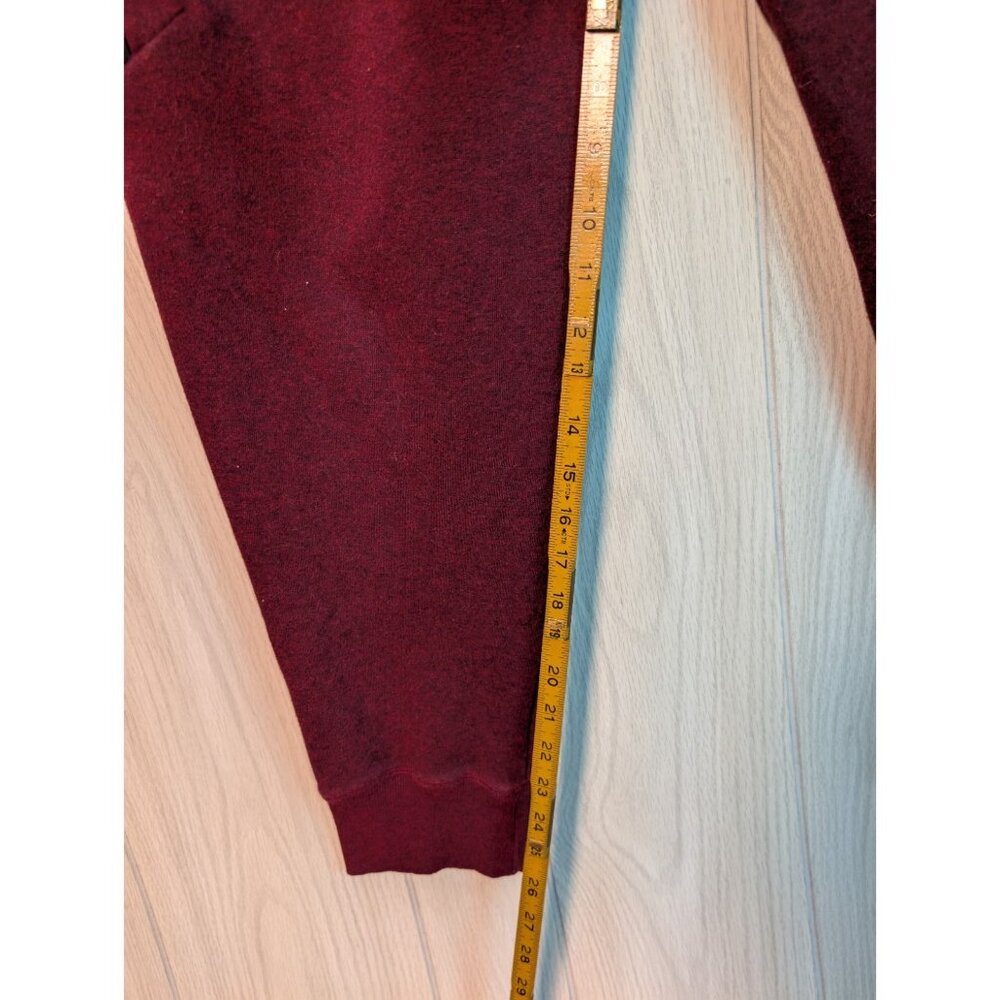 Adidas Pants Mens XL Red Track Warm Up Zip Jogger Drawstring Sweatpants Gym Run - Picture 10 of 10